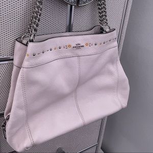 White coach purse